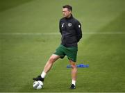 5 September 2020; Damien Doyle, Republic of Ireland head of athletic performance, during a Republic of Ireland training session at the FAI National Training Centre in Abbotstown, Dublin. Photo by Stephen McCarthy/Sportsfile