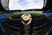 5 September 2020; The Guinness PRO14 trophy ahead of the Guinness PRO14 Semi-Final match between Edinburgh and Ulster at BT Murrayfield Stadium in Edinburgh, Scotland. Photo by Bill Murray/Sportsfile