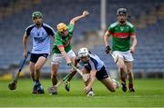 5 September 2020; Dáire Quinn of Nenagh Éire Óg is tackled by Evan Sweeney of Loughmore-Castleiney during the Tipperary County Senior Hurling Championship Semi-Final match between Nenagh Éire Óg and Loughmore/Castleiney at Semple Stadium in Thurles, Tipperary. Photo by Piaras Ó Mídheach/Sportsfile