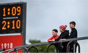 5 September 2020; Spectators look on during the Tyrone County Senior Football Championship Semi-Final match between Trillick St. Macartan’s and Na Fianna Coalisland at Healy Park in Omagh, Tyrone. Photo by David Fitzgerald/Sportsfile