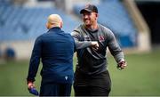 5 September 2020; Ulster Coach Roddy Grant and Richard Cockerill prior to the Guinness PRO14 Semi-Final match between Edinburgh and Ulster at BT Murrayfield Stadium in Edinburgh, Scotland. Photo by Bill Murray/Sportsfile