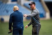 5 September 2020; Ulster Coach Roddy Grant and Richard Cockerill prior to the Guinness PRO14 Semi-Final match between Edinburgh and Ulster at BT Murrayfield Stadium in Edinburgh, Scotland. Photo by Bill Murray/Sportsfile