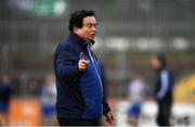 5 September 2020; RTÉ commentator Marty Morrissey prior to the Tyrone County Senior Football Championship Semi-Final match between Dungannon Thomas Clarke GAA and Errigal Ciaran at Healy Park in Omagh, Tyrone. Photo by David Fitzgerald/Sportsfile