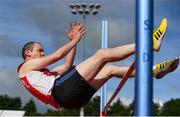 6 September 2020; Martin Curley of Ennis Track AC, Meath, competing in the M40 Men's High Jump event during the Irish Life Health National Masters Track and Field Championships at Morton Stadium in Santry, Dublin. Photo by Sam Barnes/Sportsfile