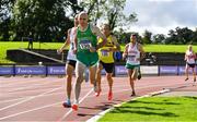 6 September 2020; Patrick Malone of Newbridge AC, Kildare, leads the field whilst competing in the M55 Men's 1500m event during the Irish Life Health National Masters Track and Field Championships at Morton Stadium in Santry, Dublin. Photo by Sam Barnes/Sportsfile