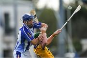 6 September 2020; Conal Keaney of Ballyboden St Enda's in action against Conor McHugh of Na Fianna during the Dublin County Senior Hurling Championship Semi-Final match between Ballyboden St Enda's and Na Fianna at Parnell Park in Dublin. Photo by Piaras Ó Mídheach/Sportsfile