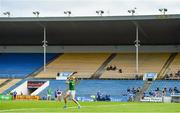 6 September 2020; Seamus Callanan of Drom & Inch hits a free in front of an empty stadium during the Tipperary County Senior Hurling Championship Semi-Final match between Kiladangan and Drom & Inch at Semple Stadium in Thurles, Tipperary. Photo by Ramsey Cardy/Sportsfile
