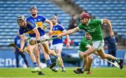 6 September 2020; Dan O'Meara of Kiladangan in action against Liam Ryan of Drom & Inch during the Tipperary County Senior Hurling Championship Semi-Final match between Kiladangan and Drom & Inch at Semple Stadium in Thurles, Tipperary. Photo by Ramsey Cardy/Sportsfile
