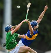 6 September 2020; Lorcan Campion of Drom & Inch in action against Billy Seymour of Kiladangan during the Tipperary County Senior Hurling Championship Semi-Final match between Kiladangan and Drom & Inch at Semple Stadium in Thurles, Tipperary. Photo by Ramsey Cardy/Sportsfile