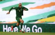 6 September 2020; David McGoldrick of Republic of Ireland during the UEFA Nations League B match between Republic of Ireland and Finland at the Aviva Stadium in Dublin. Photo by Stephen McCarthy/Sportsfile