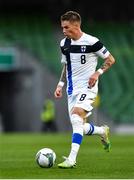 6 September 2020; Robert Taylor of Finland during the UEFA Nations League B match between Republic of Ireland and Finland at the Aviva Stadium in Dublin. Photo by Eóin Noonan/Sportsfile
