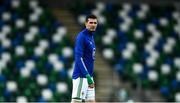 7 September 2020; Kyle Lafferty of Northern Ireland prior to the UEFA Nations League B match between Northern Ireland and Norway at the National Football Stadium at Windsor Park in Belfast. Photo by David Fitzgerald/Sportsfile