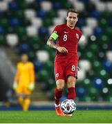 7 September 2020; Stefan Johansen of Norway during the UEFA Nations League B match between Northern Ireland and Norway at the National Football Stadium at Windsor Park in Belfast. Photo by David Fitzgerald/Sportsfile