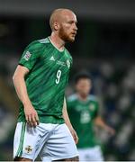 7 September 2020; Liam Boyce of Northern Ireland during the UEFA Nations League B match between Northern Ireland and Norway at the National Football Stadium at Windsor Park in Belfast. Photo by David Fitzgerald/Sportsfile