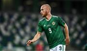 7 September 2020; Liam Boyce of Northern Ireland during the UEFA Nations League B match between Northern Ireland and Norway at the National Football Stadium at Windsor Park in Belfast. Photo by David Fitzgerald/Sportsfile