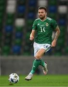 7 September 2020; Stuart Dallas of Northern Ireland during the UEFA Nations League B match between Northern Ireland and Norway at the National Football Stadium at Windsor Park in Belfast. Photo by Stephen McCarthy/Sportsfile