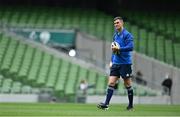 11 September 2020; Jonathan Sexton during the Leinster Rugby captains run at the Aviva Stadium in Dublin. Photo by Ramsey Cardy/Sportsfile