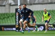11 September 2020; Jamison Gibson-Park during the Leinster Rugby captains run at the Aviva Stadium in Dublin. Photo by Ramsey Cardy/Sportsfile