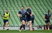 11 September 2020; Cian Healy during the Leinster Rugby captains run at the Aviva Stadium in Dublin. Photo by Ramsey Cardy/Sportsfile