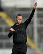 6 September 2020; Referee Michael Kennedy during the Tipperary County Senior Hurling Championship Semi-Final match between Kiladangan and Drom & Inch at Semple Stadium in Thurles, Tipperary. Photo by Ramsey Cardy/Sportsfile