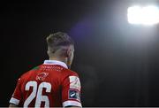 11 September 2020; Georgie Poynton of Shelbourne during the SSE Airtricity League Premier Division match between Dundalk and Shelbourne at Oriel Park in Dundalk, Louth. Photo by Ben McShane/Sportsfile