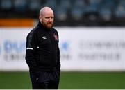 11 September 2020; Dundalk opposition analyst Shane Keegan ahead of the SSE Airtricity League Premier Division match between Dundalk and Shelbourne at Oriel Park in Dundalk, Louth. Photo by Ben McShane/Sportsfile