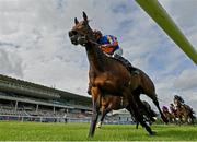 12 September 2020; Monday, with Seamie Heffernan up, on their way to winning the Ballylinch Stud Irish EBF Ingabelle Stakes during day one of The Longines Irish Champions Weekend at Leopardstown Racecourse in Dublin. Photo by Seb Daly/Sportsfile