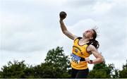 12 September 2020; Karen Dunne of Bohermeen AC, Meath, competing in the Shot Put event of the Senior Women's Heptathlon during day one of the Irish Life Health Combined Event Championships at Morton Stadium in Santry, Dublin. Photo by Sam Barnes/Sportsfile