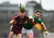 12 September 2020; Shane Griffin of Lissycasey in action against Darren Hickey of Kilmurry Ibrickane during the Clare County Senior Football Championship Semi-Final match between Kilmurry Ibrickane and Lissycasey at Cusack Park in Ennis, Clare. Photo by Ray McManus/Sportsfile