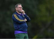 12 September 2020; Kilmacud Crokes manager Paddy O'Donoghue during the Dublin County Senior Ladies Football Championship Final match between Foxrock Cabinteely and Kilmacud Crokes at Lawless Memorial Park in Fingallians GAA, Swords, Dublin. Photo by Piaras Ó Mídheach/Sportsfile