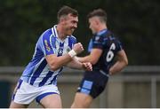 12 September 2020; Simon Lambert of Ballyboden St Enda's celebrates after scoring his side's second goal during the Dublin County Senior Football Championship Semi-Final match between Ballyboden St Enda's and St Jude's at Parnell Park in Dublin. Photo by Matt Browne/Sportsfile