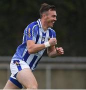 12 September 2020; Simon Lambert of Ballyboden St Enda's celebrates after scoring his side's second goal during the Dublin County Senior Football Championship Semi-Final match between Ballyboden St Enda's and St Jude's at Parnell Park in Dublin. Photo by Matt Browne/Sportsfile