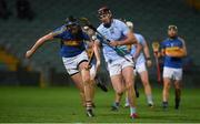 12 September 2020; David Dempsey of Na Piarsaigh in action against Diarmaid Byrnes of Patrickswell during the Limerick County Senior Hurling Championship Semi-Final match between Patrickswell and Na Piarsaigh at LIT Gaelic Grounds in Limerick. Photo by Diarmuid Greene/Sportsfile