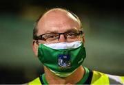 12 September 2020; Limerick GAA football secretary Dave McGuinness wearing mask at the Limerick County Senior Hurling Championship Semi-Final match between Patrickswell and Na Piarsaigh at LIT Gaelic Grounds in Limerick. Photo by Diarmuid Greene/Sportsfile