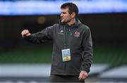 12 September 2020; Ulster backs coach Jared Payne prior the Guinness PRO14 Final match between Leinster and Ulster at the Aviva Stadium in Dublin. Photo by Brendan Moran/Sportsfile