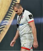 12 September 2020; Jacob Stockdale of Ulster with their runners up medal following the Guinness PRO14 Final match between Leinster and Ulster at the Aviva Stadium in Dublin. Photo by Ramsey Cardy/Sportsfile