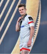 12 September 2020; Billy Burns of Ulster with their runners up medal following the Guinness PRO14 Final match between Leinster and Ulster at the Aviva Stadium in Dublin. Photo by Ramsey Cardy/Sportsfile