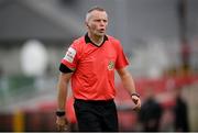 12 September 2020; Referee Ray Matthews during the SSE Airtricity League Premier Division match between Cork City and Shamrock Rovers at Turners Cross in Cork. Photo by Stephen McCarthy/Sportsfile