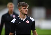 12 September 2020; Niall Morahan of Sligo Rovers ahead of the SSE Airtricity League Premier Division match between St. Patrick's Athletic and Sligo Rovers at Richmond Park in Dublin. Photo by Ben McShane/Sportsfile