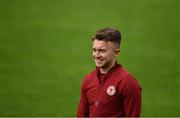 12 September 2020; Darragh Markey of St Patrick's Athletic ahead of the SSE Airtricity League Premier Division match between St. Patrick's Athletic and Sligo Rovers at Richmond Park in Dublin. Photo by Ben McShane/Sportsfile