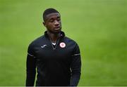 12 September 2020; Junior Ogedi-Uzokwe of Sligo Rovers ahead of the SSE Airtricity League Premier Division match between St. Patrick's Athletic and Sligo Rovers at Richmond Park in Dublin. Photo by Ben McShane/Sportsfile