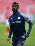 12 September 2020; Junior Ogedi-Uzokwe of Sligo Rovers during the SSE Airtricity League Premier Division match between St. Patrick's Athletic and Sligo Rovers at Richmond Park in Dublin. Photo by Ben McShane/Sportsfile