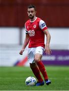 12 September 2020; Robbie Benson of St Patrick's Athletic during the SSE Airtricity League Premier Division match between St. Patrick's Athletic and Sligo Rovers at Richmond Park in Dublin. Photo by Ben McShane/Sportsfile