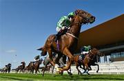 13 September 2020; Mr Lupton, with Colin Keane up, on their way to winning the Irish Stallion Farms EBF 'Bold Lad' Sprint Handicap during day two of The Longines Irish Champions Weekend at The Curragh Racecourse in Kildare. Photo by Seb Daly/Sportsfile