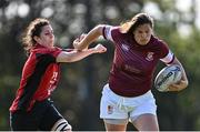 13 September 2020; Alex O'Brien of Tullow during the Bryan Murphy Southeast Women's Cup match between Tullow and New Ross at Gorey RFC in Gorey, Wexford. Photo by Ramsey Cardy/Sportsfile