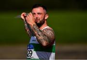 13 September 2020; Michael Healy of Youghal AC, Cork, competing in the Men's Javelin event of the Senior Men's Decathlon during day two of the Irish Life Health Combined Event Championships at Morton Stadium in Santry, Dublin. Photo by Ben McShane/Sportsfile