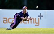 13 September 2020; Curtis Campher of YMCA catches out Nabeel Anjum of Cork County during the All-Ireland T20 Semi-Final match between YMCA and Cork County at Pembroke Cricket Club in Dublin. Photo by Sam Barnes/Sportsfile