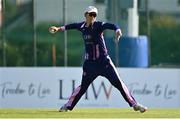 13 September 2020; Cillian McDonnell of YMCA fields the ball during the All-Ireland T20 Semi-Final match between YMCA and Cork County at Pembroke Cricket Club in Dublin. Photo by Sam Barnes/Sportsfile