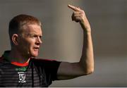 13 September 2020; Ballymun Kickhams manager Brendan Hackett before the Dublin County Senior Football Championship Semi-Final match between Ballymun Kickhams and Kilmacud Crokes at Parnell Park in Dublin. Photo by Piaras Ó Mídheach/Sportsfile