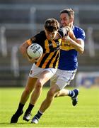 13 September 2020; Dara O'Callaghan of Crossmaglen Rangers in action against Gerard Campbell of Maghery Seán MacDiarmada during the Armagh County Senior Football Championship Final match between Crossmaglen Rangers and Maghery Seán MacDiarmada at the Athletic Grounds in Armagh. Photo by David Fitzgerald/Sportsfile